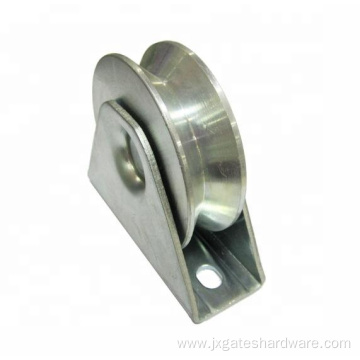 V groove Sliding Gate Wheel with exterior bracket